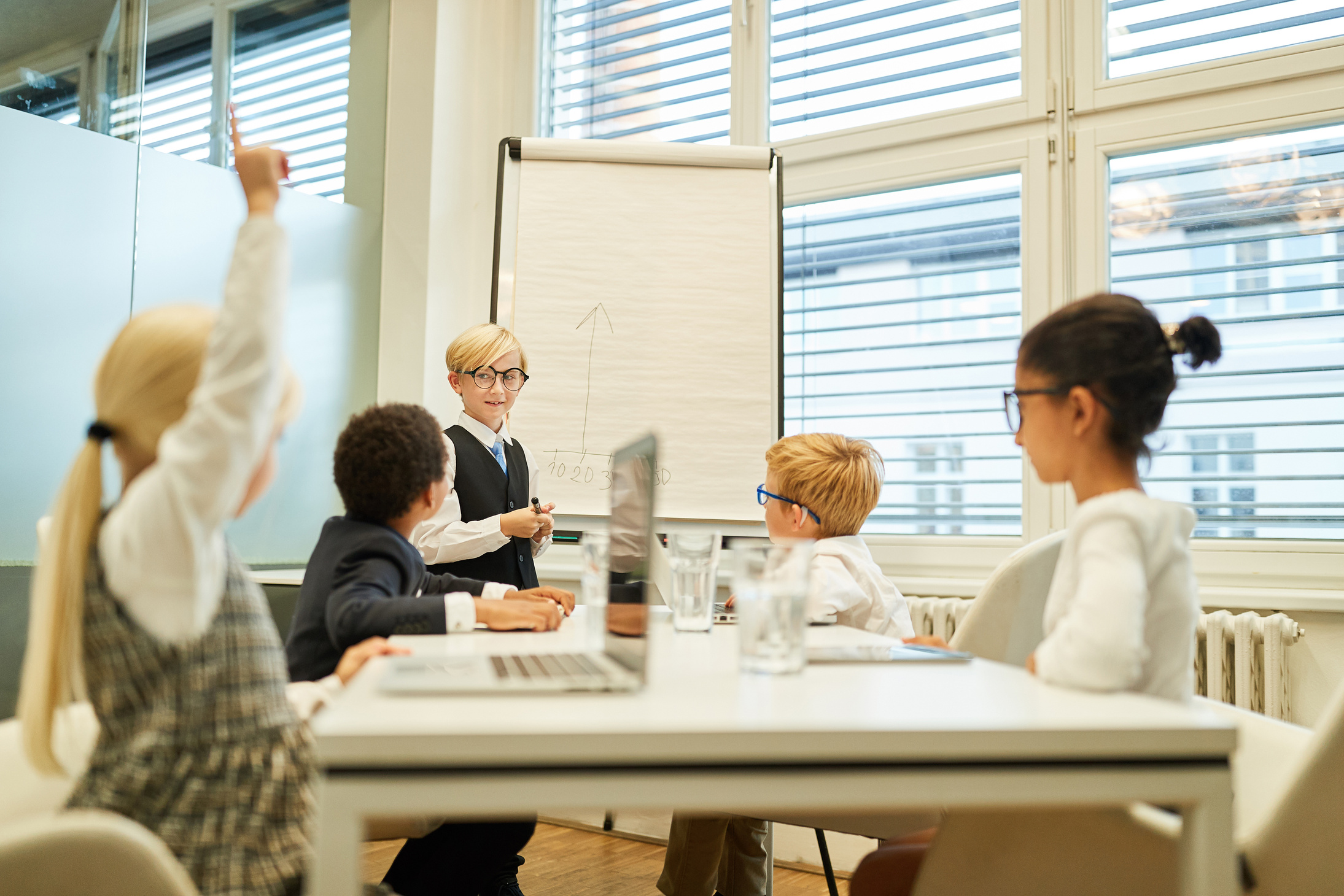 Children as Business People in Consulting Workshop